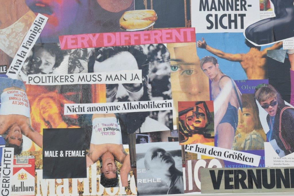 Persönlich bin ich sehr zufrieden mit dem fertigen Produkt. Die Collage ist interessant gestaltet und die Farbpalette ist sehr vielfältig. Dazu kommen die verschiedenen Anreize und Texte die der Collage noch etwas lebendiges geben. 